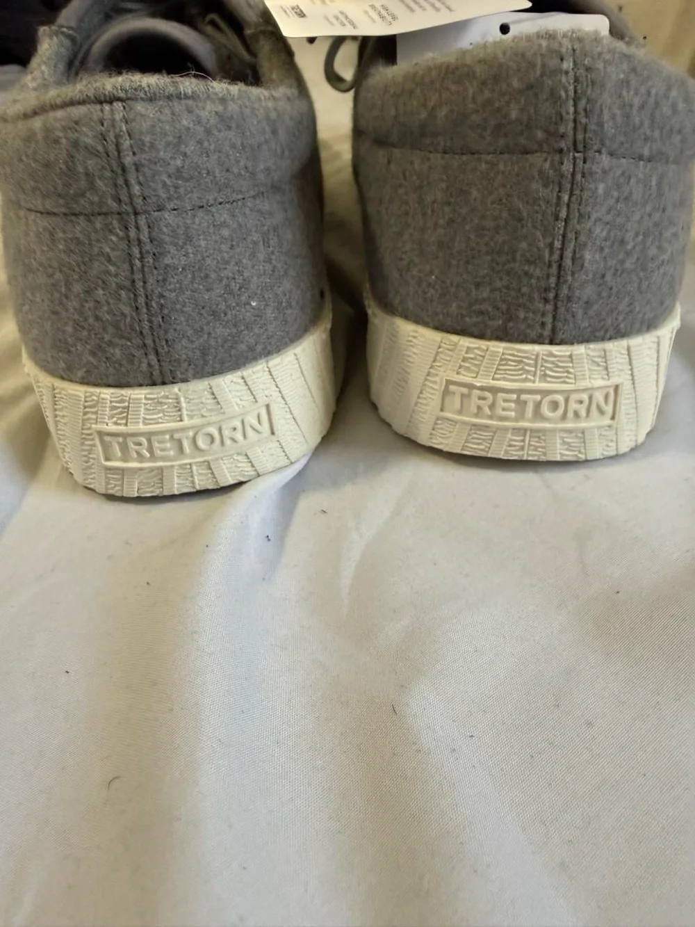 Tretorn Gray Low-Top Athletic Sneakers